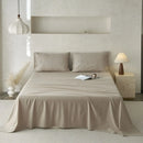 Axyaa Jacquard Washed Single Piece Bed Sheet - Solid Colors