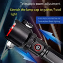 Axya Rechargeable LED Flashlight: Super Bright, Waterproof, Zoomable for Camping