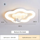 Axyaa Cloud Ceiling Light Cream Style Kids Room Animal Lamp
