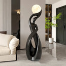Axyaa LED Floor Lamp, Remote Control Dimming, Modern Minimalist Design for Living Room, Bedroom