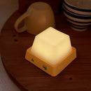 Axyaa LED Night Light Bedside Lamp USB Rechargeable for Baby Bedroom Decor