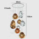 Axyaa Modern LED Pendant Chandeliers for Living and Dining Room Lighting