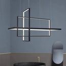 Axyaa Geometric LED Pendant Light - Modern Nordic Living Room Lighting