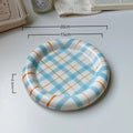 Axyaa Ceramic Dudu Plate for Cake Dessert Tea, Ins Style Celebrity Collection