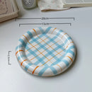 Axyaa Ceramic Dudu Plate for Cake Dessert Tea, Ins Style Celebrity Collection