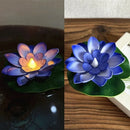 Axyaa LED Lotus Night Lamp Water Sensor Flower Fish Tank Decor