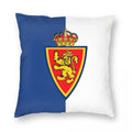 Axyaa Decorative Shield Pillowcase - Creative Zip Throw Cushion Cover for Room