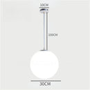 Axyaa Glass Ball Pendant Light - Modern Design for Home Decor & LED Fixture