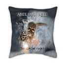 Axyaa Printed Polyester Throw Pillow Cover Square Zipper Pillow Cases
