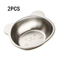 Axyaa Kids Bear Stainless Steel Dinner Bowl