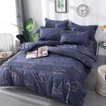 Axyaa Strawberry Pink Bedding Set: Queen & King Size Luxury Duvet Cover Set & Sheets
