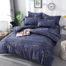 Axyaa Strawberry Pink Bedding Set: Queen & King Size Luxury Duvet Cover Set & Sheets