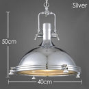 Axyaa Industrial Metal Pendant Light for Loft Living Room and Kitchen