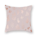Axyaa Pink Gold Geometry Polyester Pillow Case 45*45cm Square
