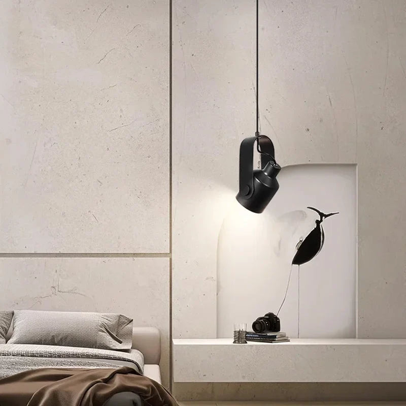 Axyaa Rotatable Iron LED Pendant Light for Home Fixture Illumination