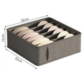 Axyaa Foldable Underwear Storage Box Drawer Organiser