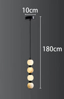 Axyaa LED Staircase Chandeliers for Living Room Pendant Light Lamps