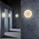 Axyaa Glass Ripple LED Wall Lamps for Home Interior Decoration Fixtures