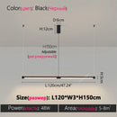 Axyaa LED Pendant Light Bar for Dining Table Kitchen Chandelier
