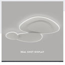 Axyaa Nordic LED Ceiling Chandelier, Modern Design for Home Decor.