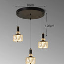 Axyaa Luxury Crystal Chandelier Pendant Light for Living Room Dining Room Ceilings
