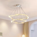 Axyaa LED Ceiling Chandelier for Modern Bedroom and Dining Room