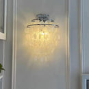 Axyaa Luxury Shell Wall Lamp - Gold Chrome Sconce Lighting