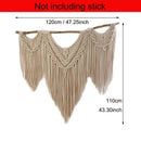Axyaa Boho Macrame Wall Hanging Tapestry - Hand-Woven Bohemian Home Decor