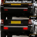 Axyaa LED Rear Bumper Reflector Light for Jeep Grand Cherokee 2005-2009