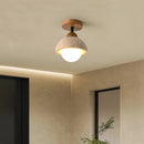 Axyaa Wabi Sabi Yellow Stone Pendant Ceiling Lamp for Hotel and Restaurant