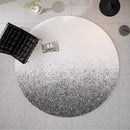 Axyaa Round Fluffy Bedroom Rug Soft Plush Living Room Carpet Modern Minimalist Decoration