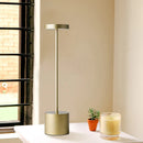 Axyaa Table Lamp: LED Touch Dimming Night Light for Living Room, Bar, Reading