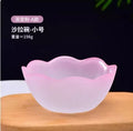 Axyaa Glass Dessert Soup Rice Fruit Salad Bowl - Creative Living Room Plate