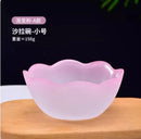 Axyaa Glass Dessert Soup Rice Fruit Salad Bowl - Creative Living Room Plate