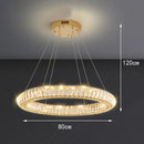 Axyaa LED Ceiling Chandelier for Bedroom and Dining Room Lighting