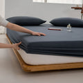 Axyaa Soft Cotton Fitted Sheet - Single to King Sizes