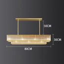 Axyaa Gold Crystal Chandelier: Modern Luxury Lighting for Home, Living Room, Bedroom