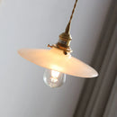 Axyaa Glass Pendant Lights Kitchen Restaurant Industrial Vintage LED Hanging Lamp