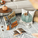 Axyaa Fall Pumpkin Home Sweet Home Pillow Covers