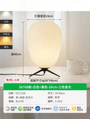 Axyaa Wabi-sabi LED Desk Lamp with Acrylic Shade for Bedroom and Living Room