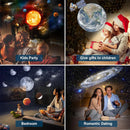 Axyaa Galaxy Projector 13-in-1 Star & Nebula Light with Timer, LED Space Lamp