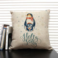Animal Penguin Cushion Cover 45x45, Axyaa Brand - Cute & Funny Decorative Pillowcase