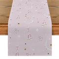 Axyaa Ballet Bunny Table Runner for Festive Dining Decor