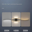 Axyaa Nordic LED Wall Sconce for Bedroom, Black/White Aluminum, AC85-265V