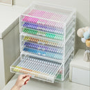 Axyaa Acrylic Pen Storage Box Large Capacity Organizer for School & Office