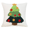 Nordic Circle Tufted Tree Pillowcase - Axyaa Brand