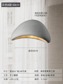 Axyaa Nordic Wabi Sabi Pendant Lamps LED Ceiling Chandelier for Modern Living Room