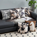 Axyaa Geometric Pattern Pillowcase Cojines 45X45 for Home Decor and Comfort