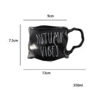 Axyaa Irregular Couple Ceramic Mug Set - Minimalist Milk Coffee Cup