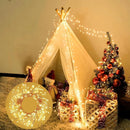 Axyaa USB Power LED Firecracker String Lights with Remote Control